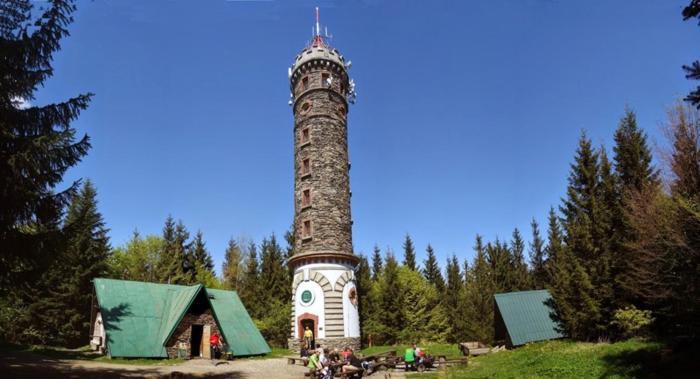 Hotel Zlaty Chlum Česká Ves Esterno foto